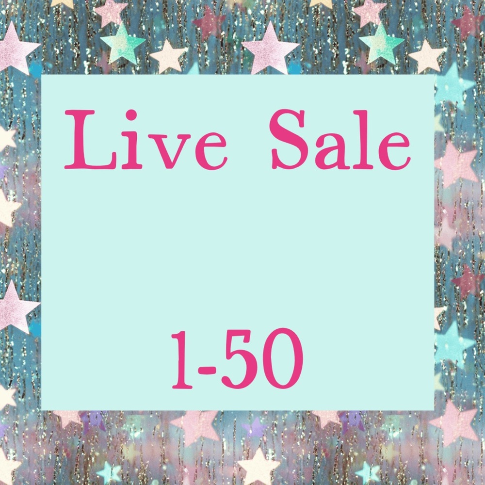Ready to use LIVE SALE